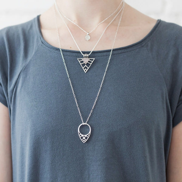 Flat ring & pendant by Aloha Gaia Flat ring & pendant by Aloha Gaia