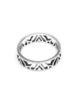 Sterling Silver Mawu Ring by Aloha Gaia