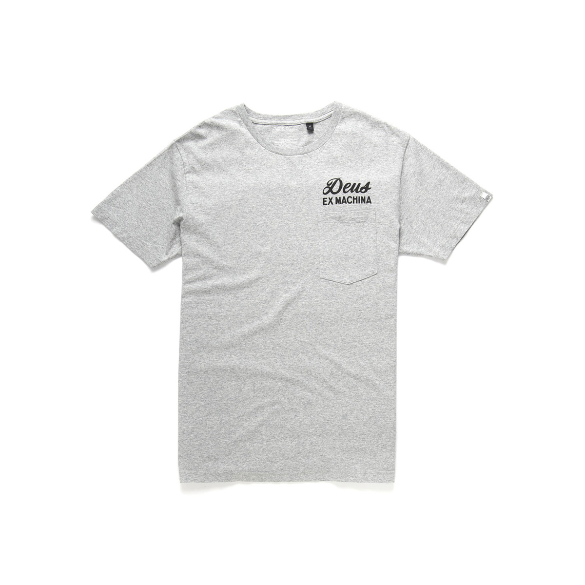Deus Venice Address pocket tee athletic grey Deus Venice Address pocket tee athletic grey